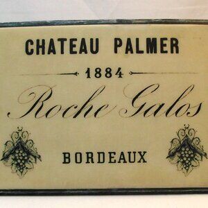 Chateau Palmer Bordeaux1884 Roche Galos Wall Hanging